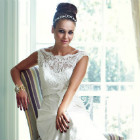 Vintage chic style: Lace, chiffon, organza and more