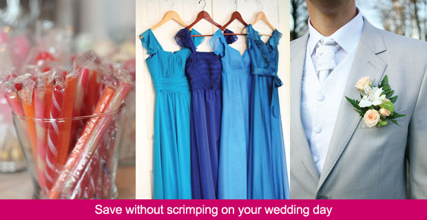 Save without scrimping on your wedding day