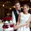 Cutting the cake