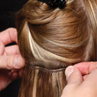 How to put in clip-in hair extensions