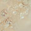White sequin detail on a dress