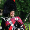 Bagpipe player