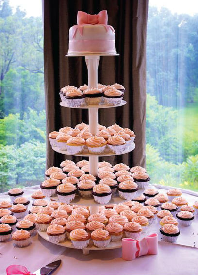 Wedding cupcakes