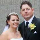 An Artistic Chocolate and Lime Green Wedding in Cornwall, Ontario
