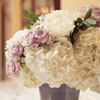 pink & white wedding flowers