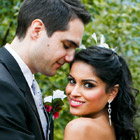 A Pink and White Wedding in Pitt Meadows, 	British Columbia