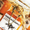 Homemade bakeapple jam as a wedding favour