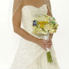 front of the wedding dress