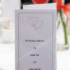 Red & black theme with red rose & baby’s breath centerpieces