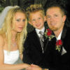 bride, groom and ring bearer