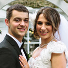 A Heavenly Gold and White Wedding in Kleinberg, Ontario