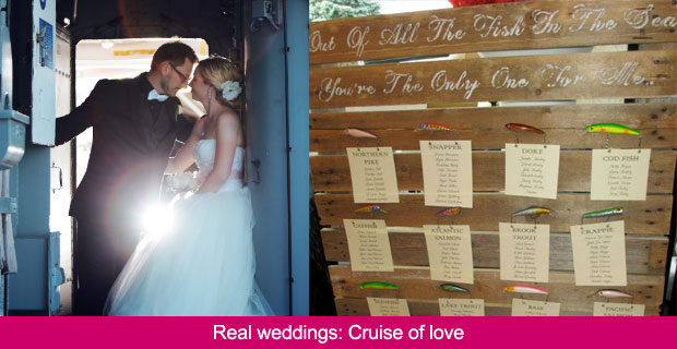 Real weddings: A Fishing Themed Wedding in Hamilton, Ontario